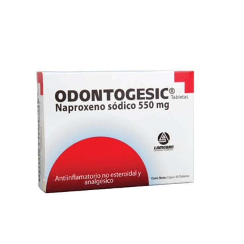 ODONTOGESIC 550MG TABLETAS X 20