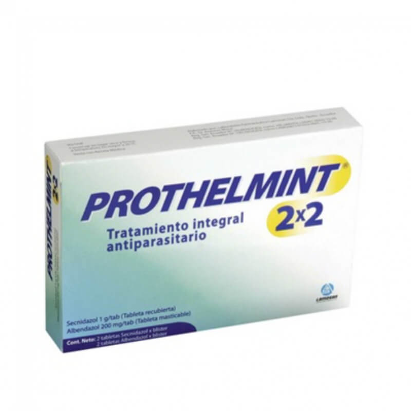 PROTHELMINT TRATAMIENTO TABLETAS X 4