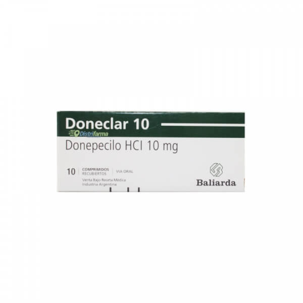 DONECLAR 10MG TABLETAS X 10*1