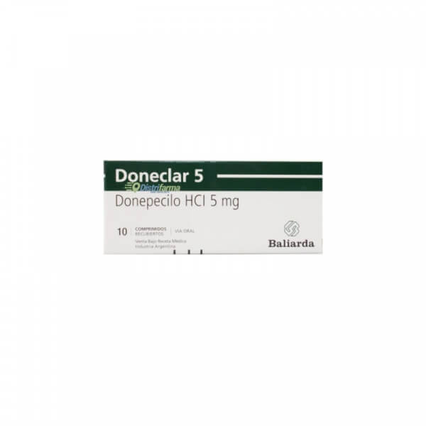 DONECLAR 5MG TABLETAS X 10*1
