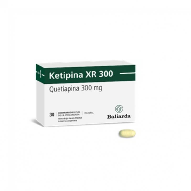 KETIPINA XR 300GR COMPRIMIDOS X 30