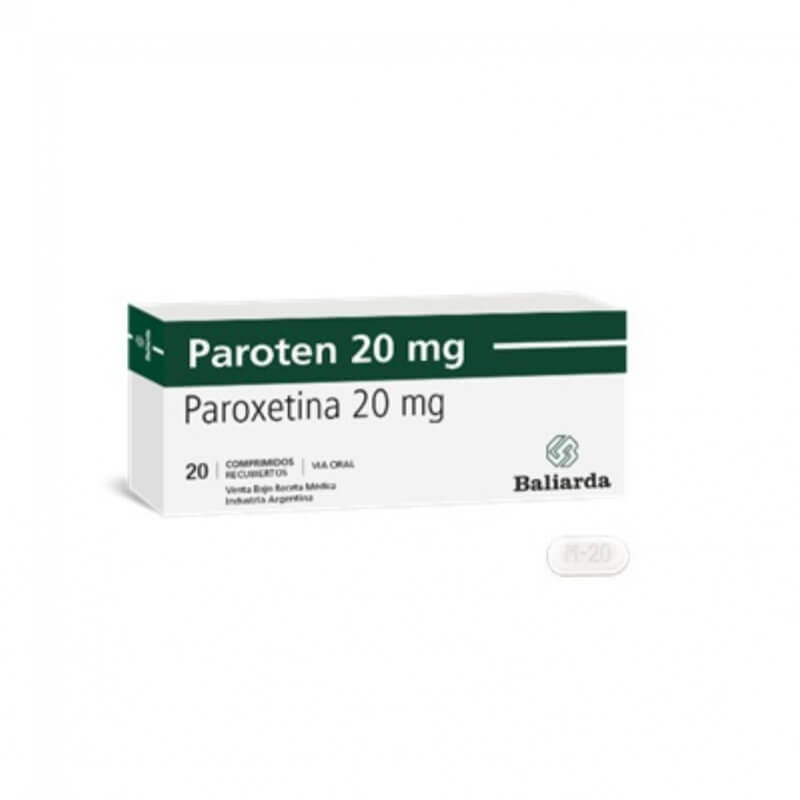 PAROTEN 20MG TABLETAS X 10