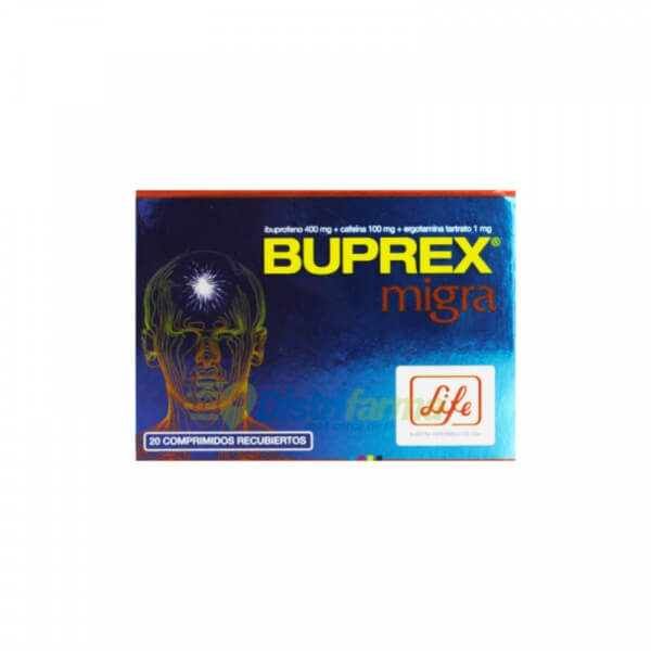 BUPREX MIGRA COMPRIMIDOS X 20*1