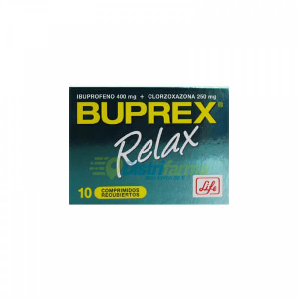 BUPREX RELAX 400MG COMPRIMIDOS X 10*1
