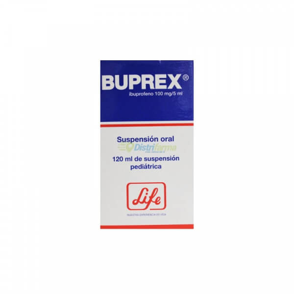 BUPREX PEDIAT 100MG SUSPENSION X 120ML *1