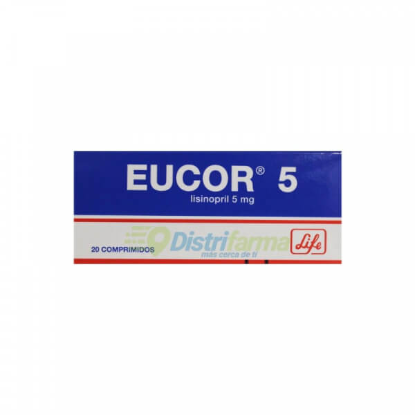 EUCOR 5MG TABLETAS X 20*1