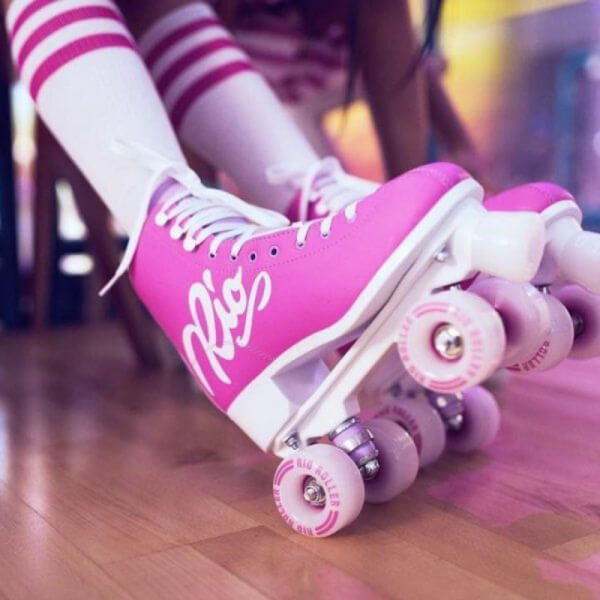 Rio Roller Script Pink