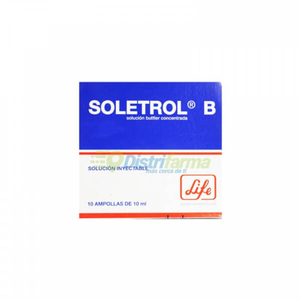 SOLETROL B AMPOLLA X 10*10