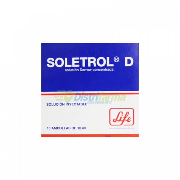 SOLETROL D AMPOLLA X 10*10