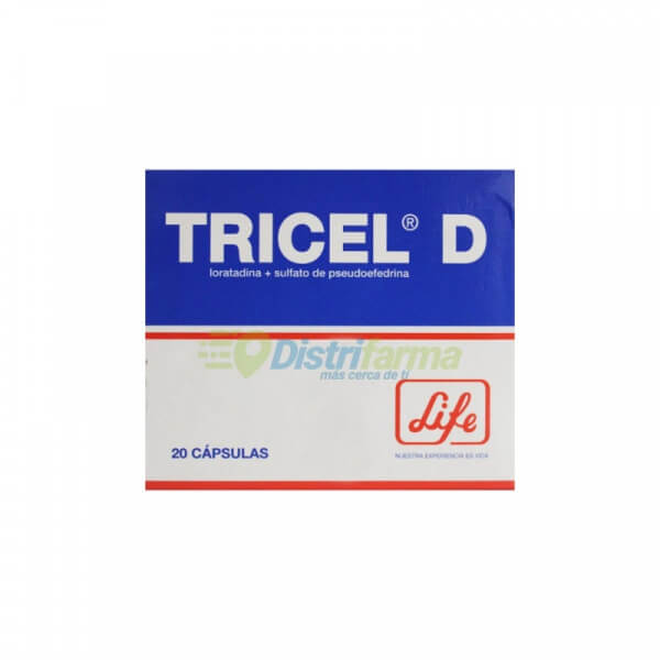 TRICEL D CAPSULAS X 20*2