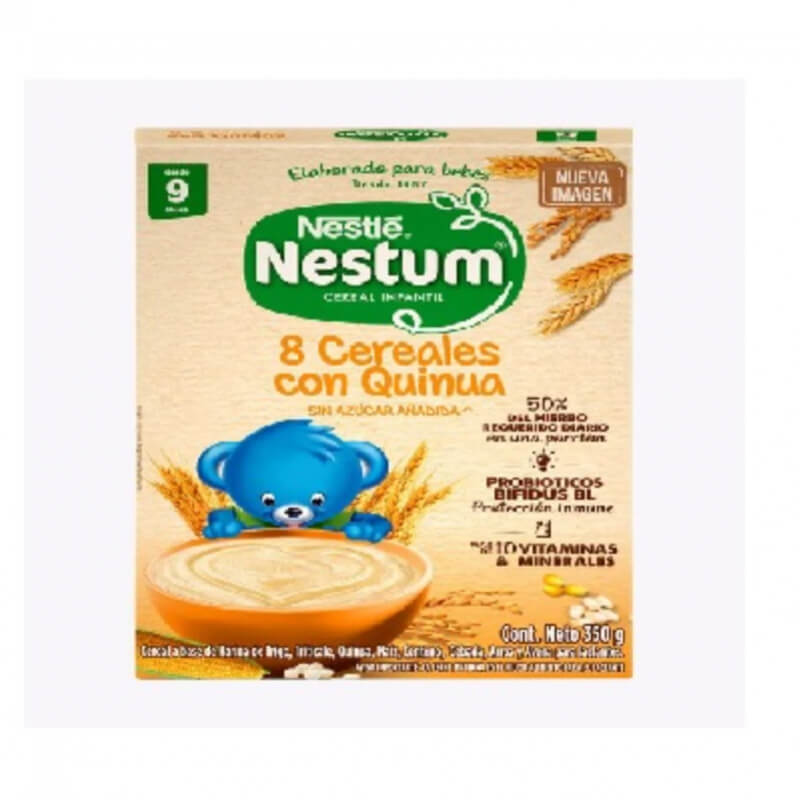 NESTUM TRIGO QUINUA 8 CEREAL X 350GR