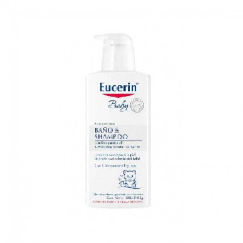 EUCERIN BABY&MON BAÑO & SHAMPOO X 400ML