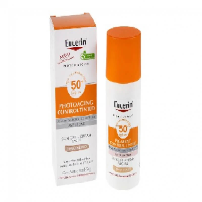 EUCERIN SUN CREMA FACIAL TONO CLARO X 50ML