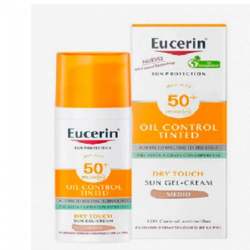 EUCERIN SUN CREMA FACIAL TONO MEDIO X 50ML