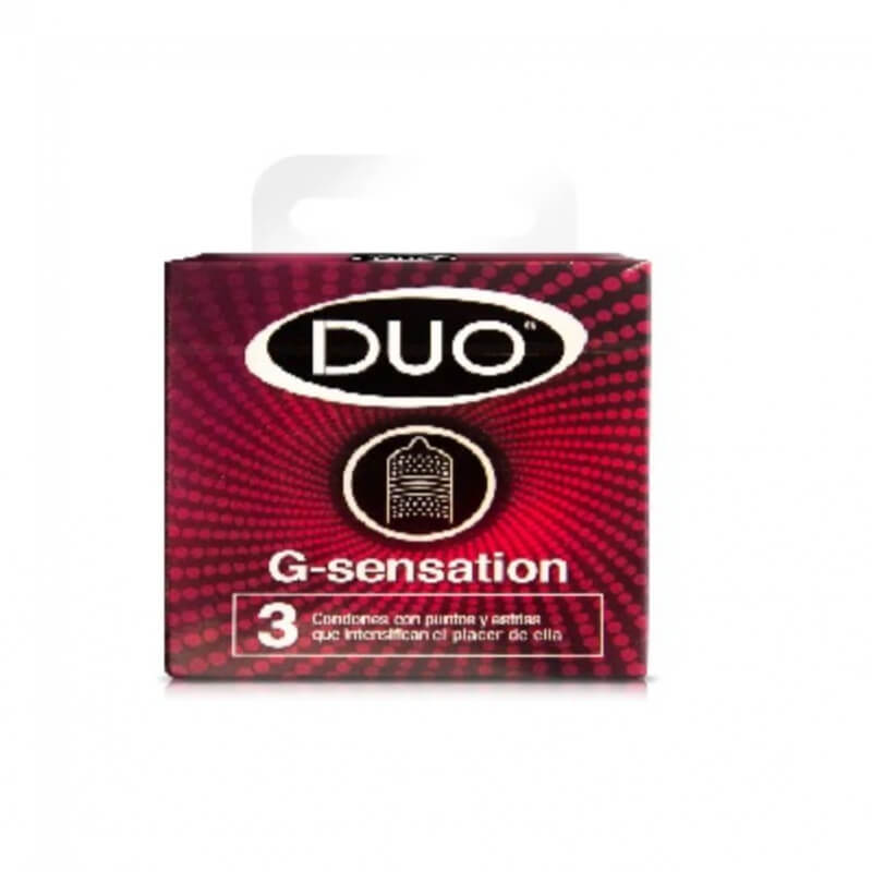 PRESERVATIVO SANAMED DUO G-SENSATION X 3