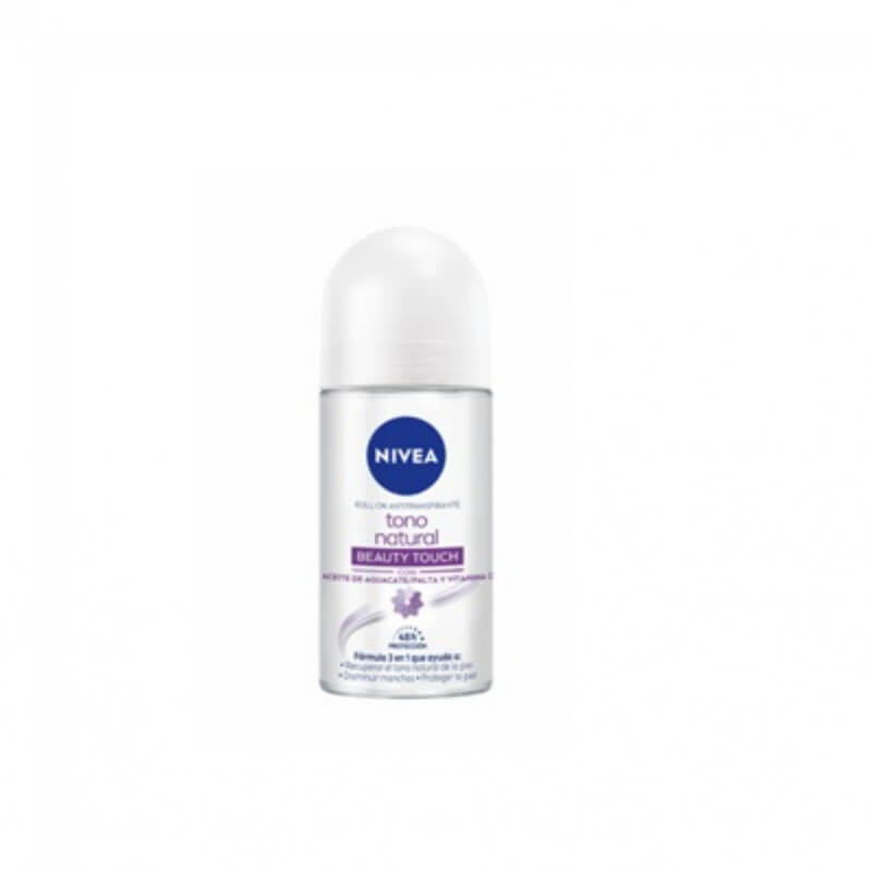 NIVEA DEO ROLL-ON ACLARADO NATURAL BEAUTY TOUCH