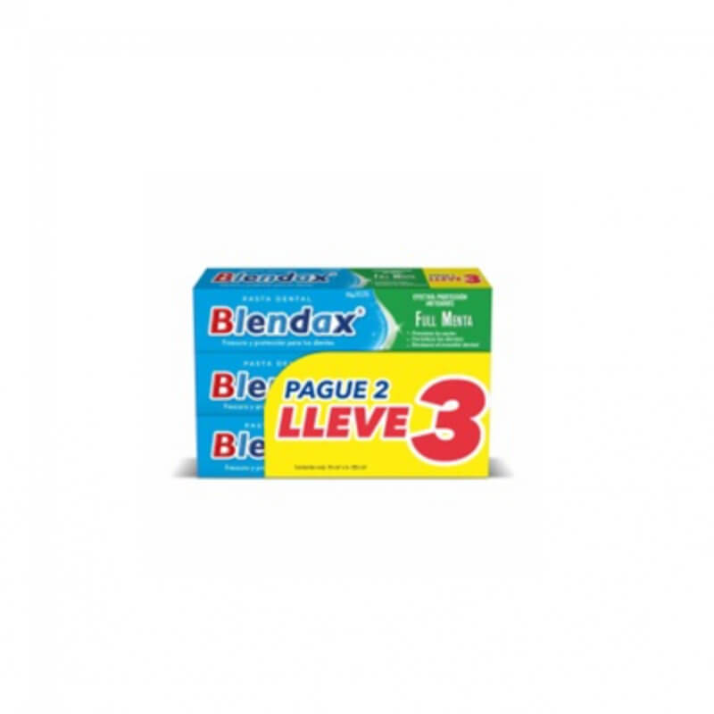 BLENDAX FULL MENTA TRIPACK